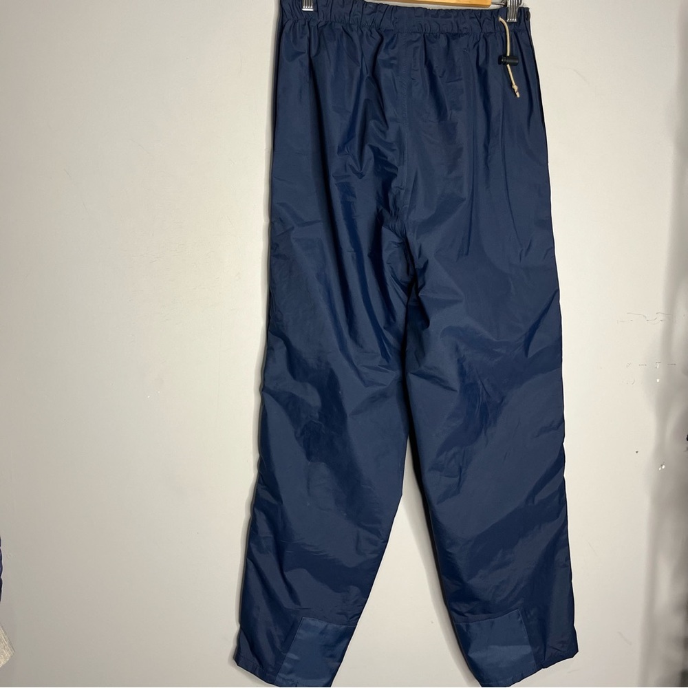 Vintage MEC Men's Navy Blue Nylon Waterproof Splash Pants, size M - Picture 5 of 12